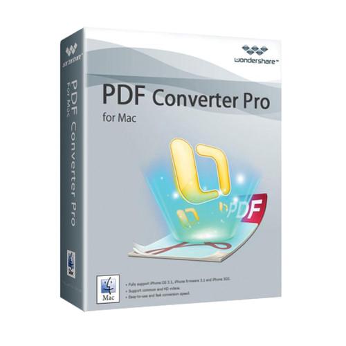 Wondershare PDF Converter Pro v3.5 for Mac (Download)