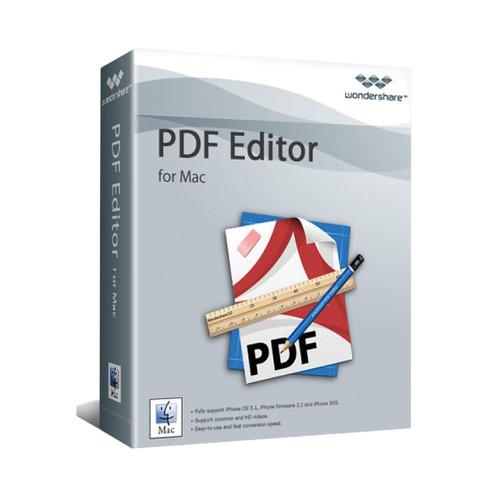 Wondershare  PDF Editor v3.7 for Mac 11122511