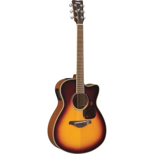 Yamaha FSX720SC Acoustic/Electric Solid-Top Cutaway FSX720SC BS, Yamaha, FSX720SC, Acoustic/Electric, Solid-Top, Cutaway, FSX720SC, BS