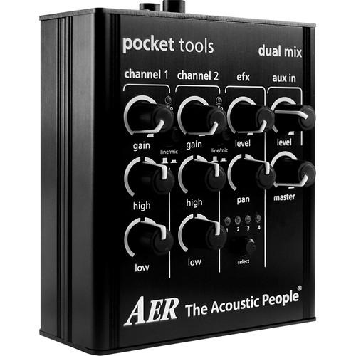 AER  Dual Mix Audio Preamp DUAL-MIX, AER, Dual, Mix, Audio, Preamp, DUAL-MIX, Video