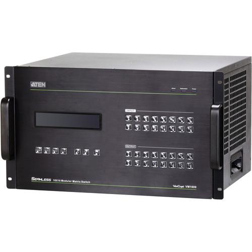 ATEN  16x16 Modular Matrix Switch VM1600, ATEN, 16x16, Modular, Matrix, Switch, VM1600, Video