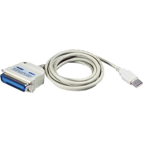 ATEN  USB to Parallel Port Printer Cable UC1284B, ATEN, USB, to, Parallel, Port, Printer, Cable, UC1284B, Video