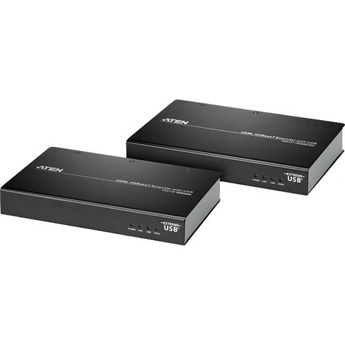ATEN VE813 HDMI HDBaseT Extender with USB (Set) VE813, ATEN, VE813, HDMI, HDBaseT, Extender, with, USB, Set, VE813,