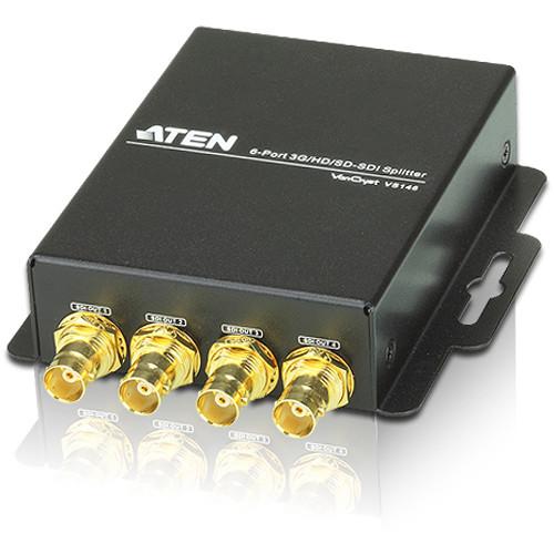 ATEN  VS146 6-Port 3G/HD/SD-SDI Splitter VS146