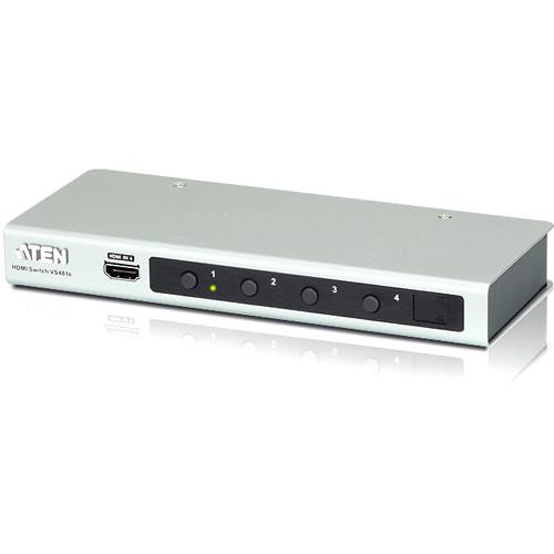 ATEN VS481B 4-Port HDMI Switch (Supports 4kx2k Video) VS481B