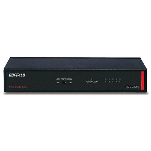 Buffalo BS-GU2005 5 Port Green Ethernet Gigabit Switch BS-GU2005