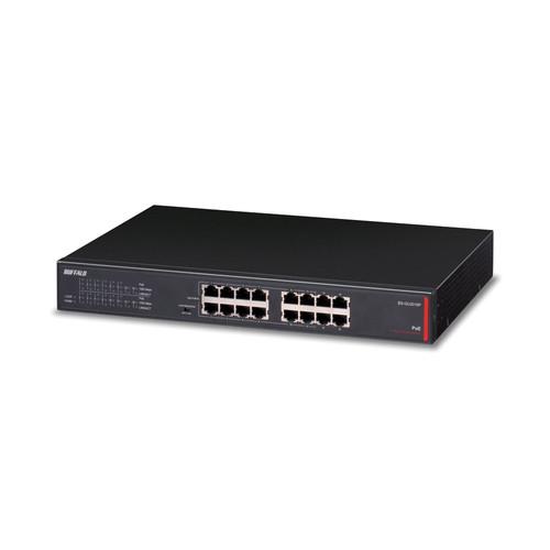 Buffalo BS-GU2016P 16 Port Green Ethernet PoE Gigabit BS-GU2016P