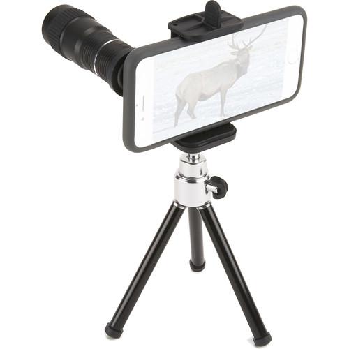 Carson HookUpz Smartphone Telephoto Lens Adapter and IC-918