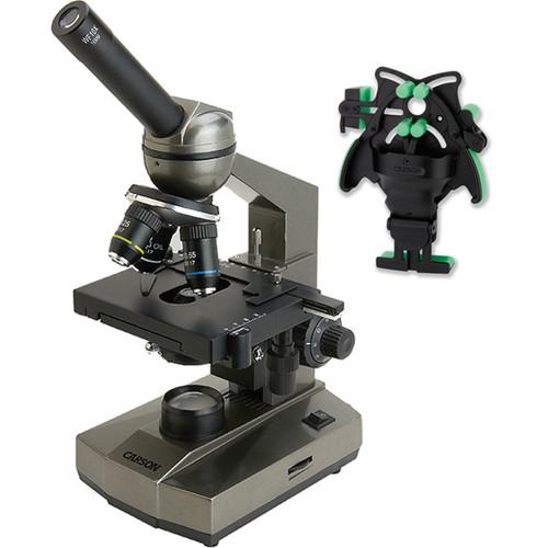Carson MS-100UN Biological Monocular Microscope Kit MS-100UN