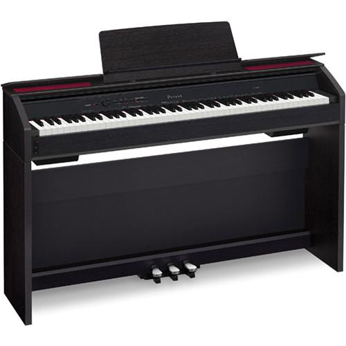 Casio PX-860 Privia 88-Key Digital Piano (Black) PX-860BK, Casio, PX-860, Privia, 88-Key, Digital, Piano, Black, PX-860BK,