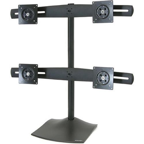 Ergotron DS100 Quad-Monitor Desk Stand (Black) 33-324-200, Ergotron, DS100, Quad-Monitor, Desk, Stand, Black, 33-324-200,