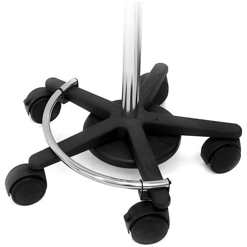 Ergotron Mobile Workstand Base and Casters (Black) 33-061
