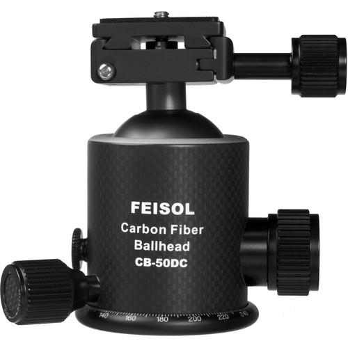 FEISOL CB-50DC Ballhead with QP-144750 Release Plate CB-50DC