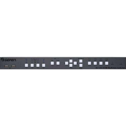 Gefen EXT-DVIK-MV-41 4x1 DVI KVM Multiview EXT-DVIK-MV-41