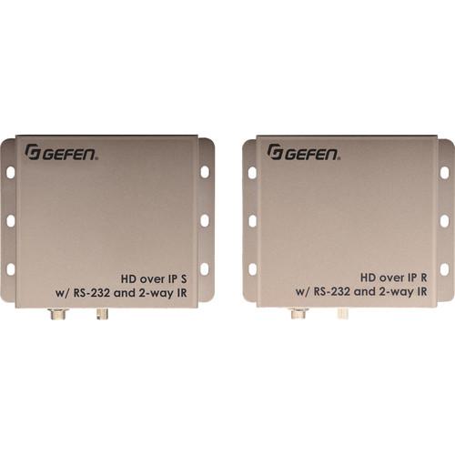 Gefen HD Over IP with RS-232 and 2-Way IR EXT-HD2IRS-LAN-RX