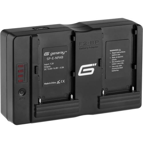 Genaray SpectroLED Essential Sony NP Battery Adapter SP-E-NPAB