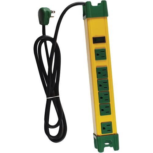 Go Green  6-Outlet Metal Surge Protector GG-26114