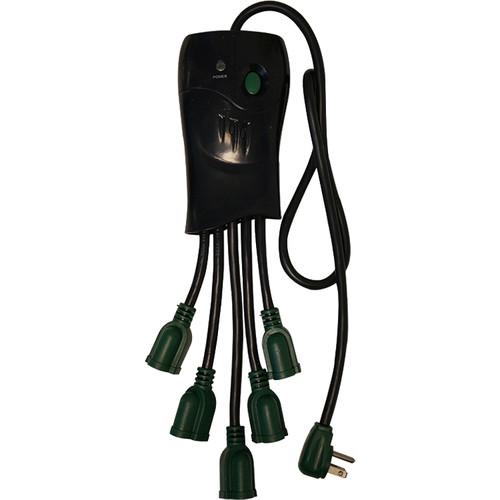 Go Green GG-5OCT Power 5 Outlet Squid Surge Protector GG-5OCT