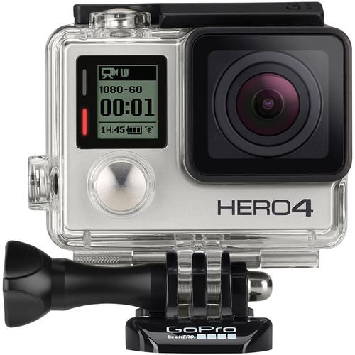 GoPro HERO4 Silver Kit with Tripod Mounts and Handheld, GoPro, HERO4, Silver, Kit, with, Tripod, Mounts, Handheld,