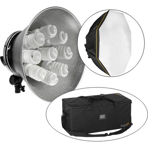 Impact Octacool-9 Fluorescent 2 Light Kit with Case OC-9-2KIII