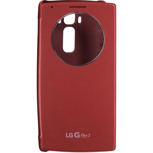 LG Quick Circle Folio Case for G Flex2 (Burgundy)
