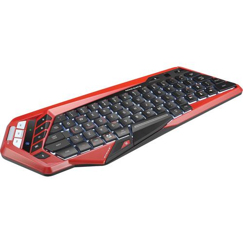 Mad Catz S.T.R.I.K.E. M Wireless Keyboard (Red), Mad, Catz, S.T.R.I.K.E., M, Wireless, Keyboard, Red,