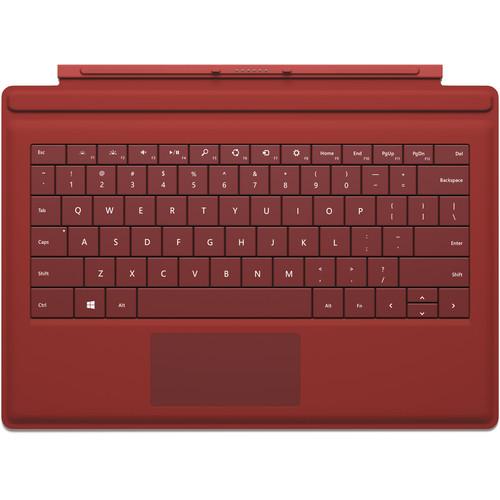 Microsoft Surface Pro 3 Type Cover (Red) RD2-00077, Microsoft, Surface, Pro, 3, Type, Cover, Red, RD2-00077,