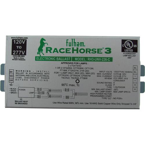 MK Digital Direct Fulham Racehorse 3 Light Ballast RH3-UNV-226-C