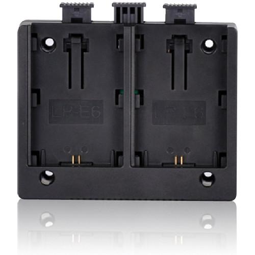 MustHD LP-E6 Battery Plate for On-Camera Field Monitor BTPLLPE6