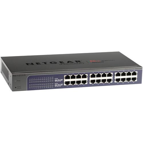 Netgear ProSafe Plus 24-Port Gigabit Ethernet JGS524E-200NAS, Netgear, ProSafe, Plus, 24-Port, Gigabit, Ethernet, JGS524E-200NAS,