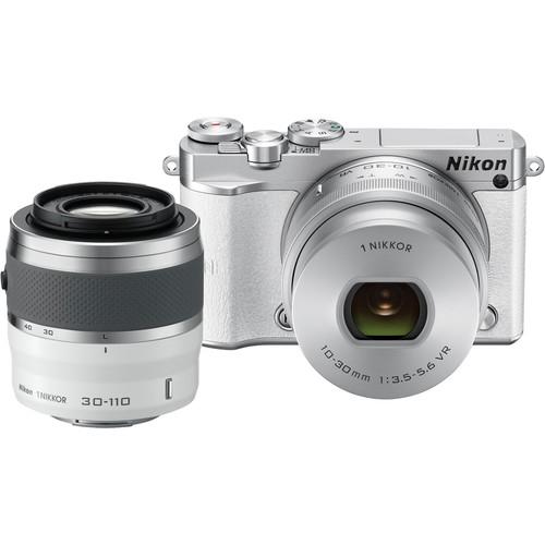 Nikon 1 J5 Mirrorless Digital Camera with 10-30mm and 27712