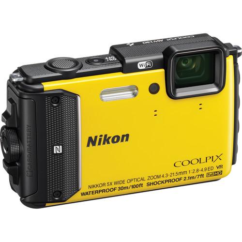 Nikon Nikon COOLPIX AW130 Waterproof Digital Camera Deluxe Kit, Nikon, Nikon, COOLPIX, AW130, Waterproof, Digital, Camera, Deluxe, Kit