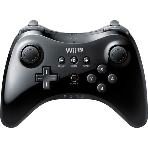 Nintendo  Wii U Pro Controller (Black) WUPARSK1