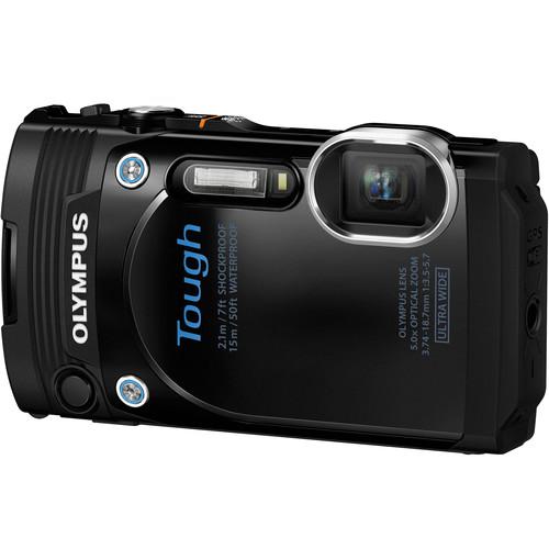 Olympus Stylus Tough TG-860 Digital Camera Basic Kit (Black)