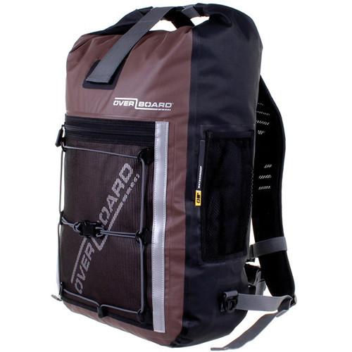OverBoard Pro-Sports Waterproof Backpack (30L, Brown) OB1146-BRN