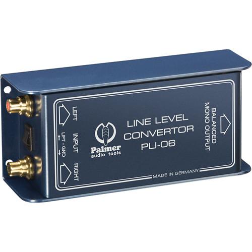 Palmer PLI06 Line Level Converter (2 In, 1 Out) PLI06