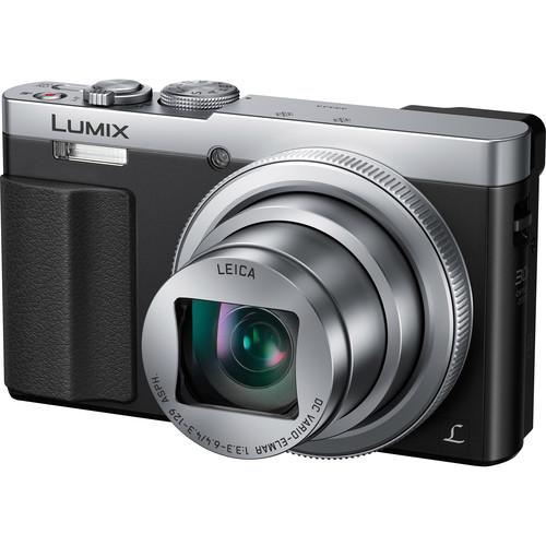 Panasonic Lumix DMC-ZS50 Digital Camera Basic Kit (Silver)