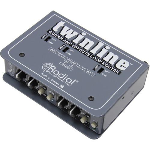 Radial Engineering Twinline FX Router for Two Guitar R800 1430, Radial, Engineering, Twinline, FX, Router, Two, Guitar, R800, 1430
