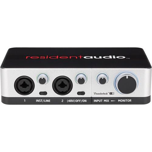 Resident Audio T2 Two-Channel Thunderbolt Audio Interface RAT2, Resident, Audio, T2, Two-Channel, Thunderbolt, Audio, Interface, RAT2