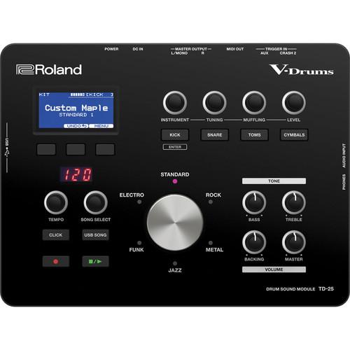 Roland  TD-25 V-Drums Sound Module TD-25, Roland, TD-25, V-Drums, Sound, Module, TD-25, Video