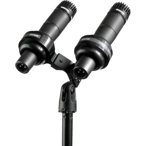 Shure SM57 VIP Dual Microphone High-Profile Kit SM57VIP, Shure, SM57, VIP, Dual, Microphone, High-Profile, Kit, SM57VIP,