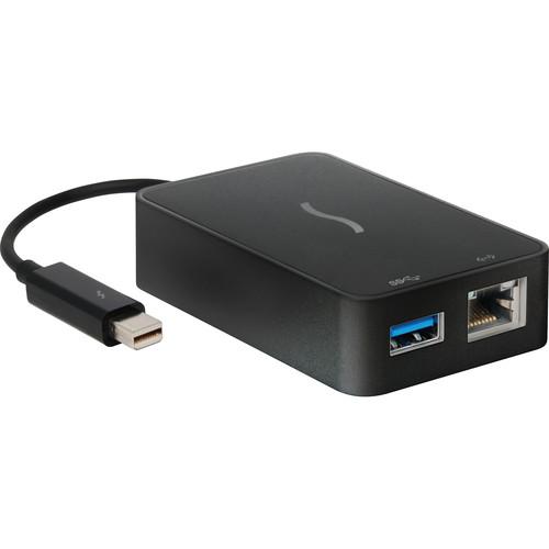 Sonnet USB 3.0   Gigabit Ethernet Thunderbolt Adapter TB-USB3GE, Sonnet, USB, 3.0, , Gigabit, Ethernet, Thunderbolt, Adapter, TB-USB3GE