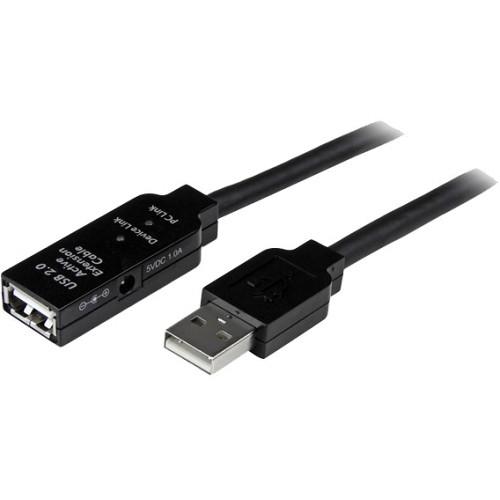 StarTech USB 2.0 Active Extension Male/Female Cable USB2AAEXT5M