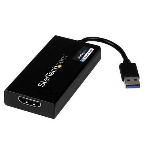 StarTech USB 3.0 to 4K HDMI Adapter (Black) USB32HD4K, StarTech, USB, 3.0, to, 4K, HDMI, Adapter, Black, USB32HD4K,