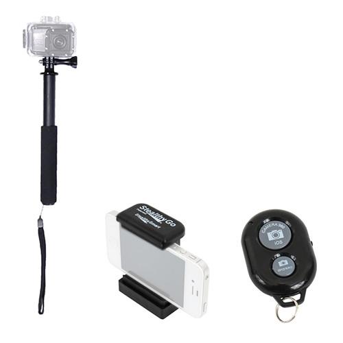 VariZoom Ultimate POV Pole with Smartphone STEALTHY STICK PLUS