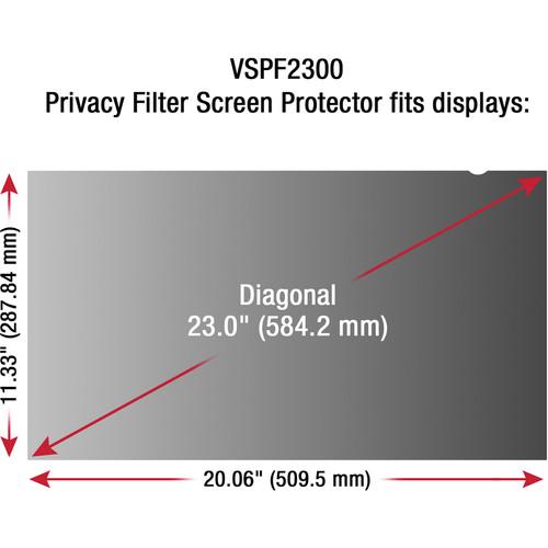 ViewSonic VSPF2300 Privacy Filter for 23