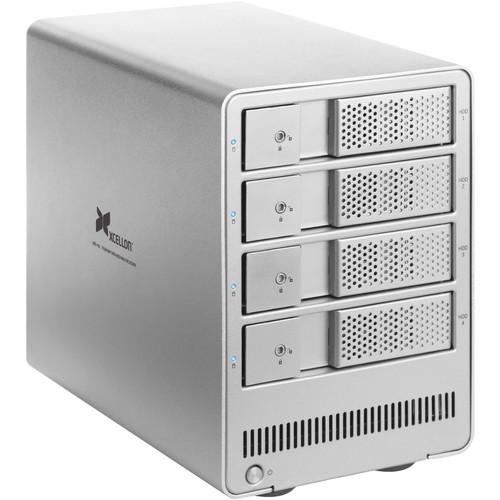Xcellon DRD-401 8TB (4 x 2TB) Four-Bay HDD Enclosure with Drives