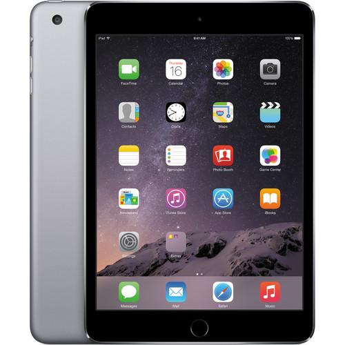 Apple 64GB iPad mini 3 (Wi-Fi Only, Space Gray) MGGQ2LL/A, Apple, 64GB, iPad, mini, 3, Wi-Fi, Only, Space, Gray, MGGQ2LL/A,