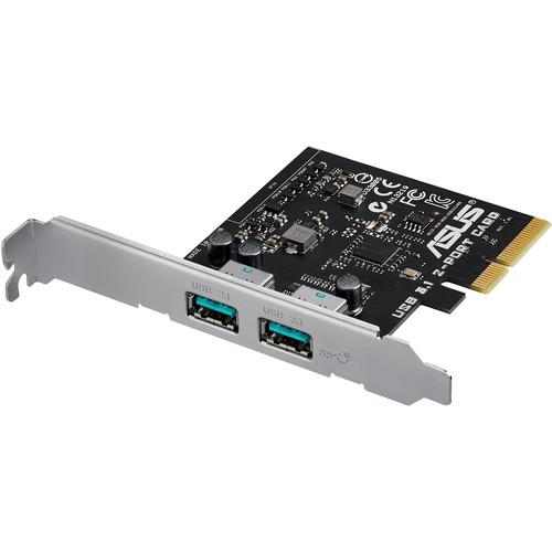 ASUS USB 3.1 Dual Type-A PCIe Card USB 3.1 TYPE-A CARD, ASUS, USB, 3.1, Dual, Type-A, PCIe, Card, USB, 3.1, TYPE-A, CARD,