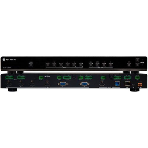 Atlona 4K/UHD 6-Input Multi-Format Switcher AT-UHD-CLSO-601, Atlona, 4K/UHD, 6-Input, Multi-Format, Switcher, AT-UHD-CLSO-601,
